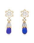 Tiffany & Co. Tanzanite and Diamond Teardrop Earrings