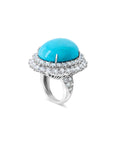 Van Cleef & Arpels Turquiose and Diamond Ring