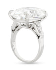 Oval Cut Diamond Three-Stone Ring