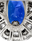 Van Cleef & Arpels Diamond and Ceylon Sapphire Ring