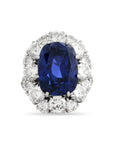Van Cleef & Arpels Diamond and Ceylon Sapphire Ring