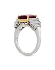 Oscar Heyman Ruby and Diamond Ring