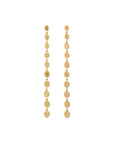 Oval Cut Fancy Yellow Diamond Drop Earrings
