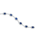 Gregg Ruth Diamond and Sapphire Bracelet