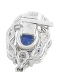 Gregg Ruth Diamond and Sapphire Bracelet