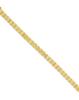 Radiant Cut Fancy Yellow Diamond Bracelet