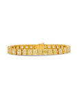 Radiant Cut Fancy Yellow Diamond Bracelet