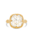 Old Mine Cut Gypsy Ring