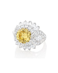 Van Cleef & Arpels Yellow Diamond Flower Ring