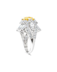 Van Cleef & Arpels Yellow Diamond Flower Ring