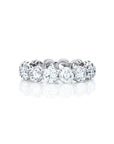 Round Cut Diamond Eternity Band