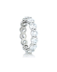 Round Cut Diamond Eternity Band