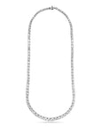 Round Diamond Graduated Riviera Necklace
