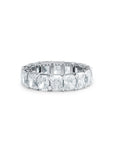 Radiant Cut Diamond Eternity Band