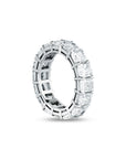 Radiant Cut Diamond Eternity Band
