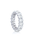 Oval Cut Diamond Eternity Band