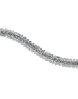 David Webb Platinum Round Diamond Bracelet