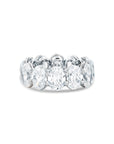 Oval Cut Diamond Eternity Band
