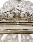 Cartier Diamond Starburst Brooch