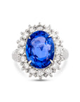 Diamond and Sapphire Ring