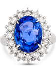 Diamond and Sapphire Ring