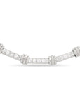 Henry Dunay Diamond Hammered Textured Necklace