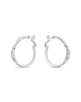 VCA Acanthe Diamond Hoop Earrings