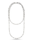 Harry Winston Mixed Shape Diamond Bezel Set Necklace