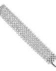 Harry Winston Multi-Row Round Diamond Bracelet