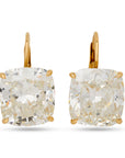 Cushion Cut Diamond Earrings
