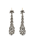 Georgian Diamond Drop Earrings