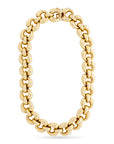 Bassani Horsebit Link Necklace