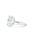 Cushion Cut Diamond Solitaire Ring