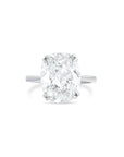 Cushion Cut Diamond Solitaire Ring