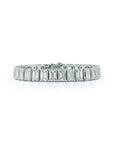 Emerald Cut Diamond Tennis Bracelet